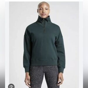 Athleta Cozy Karma Fleece 1/4 Zip Size Small